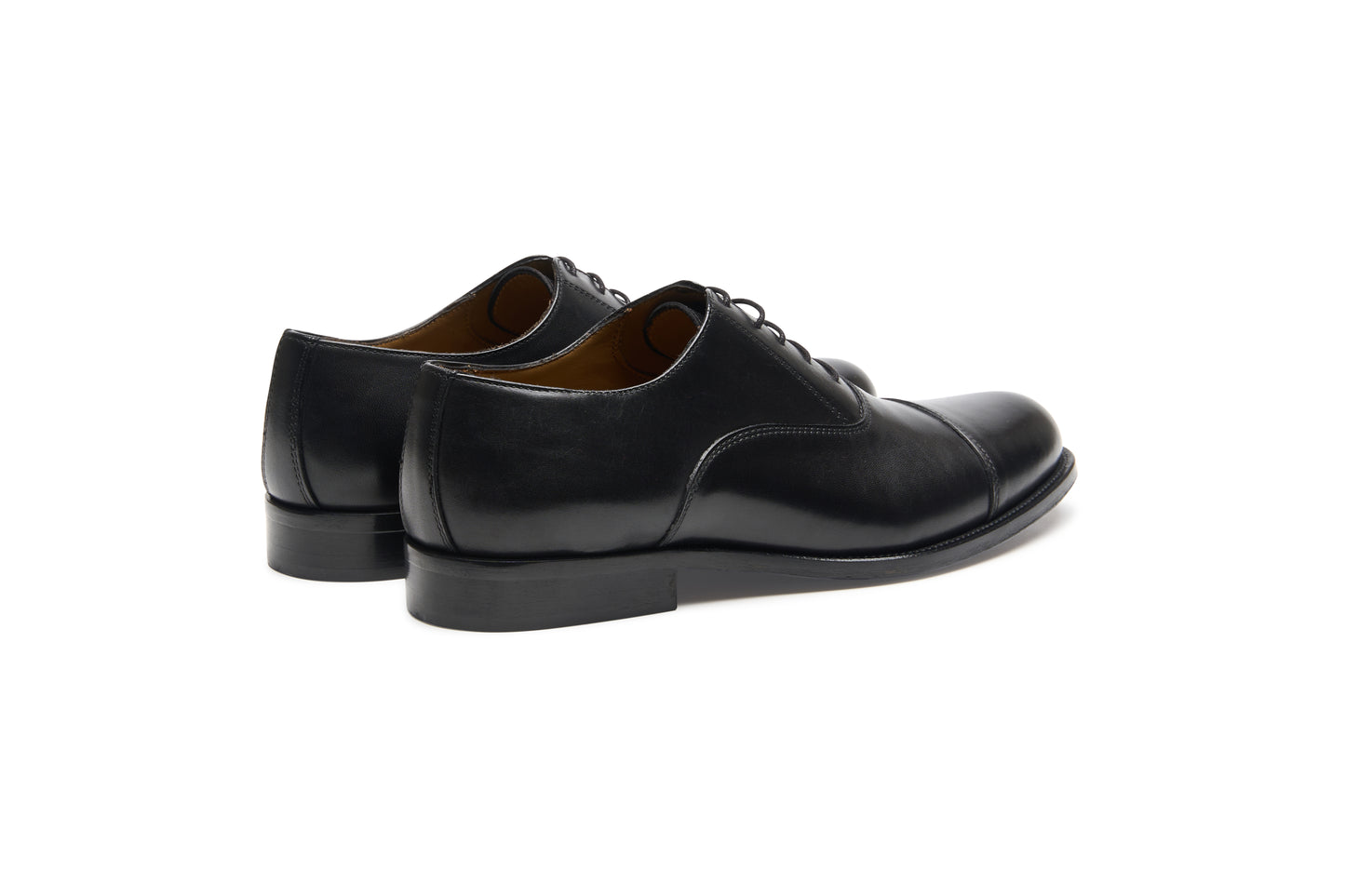 Chaussure Homme - Oxford Cap Toe Crust Nero