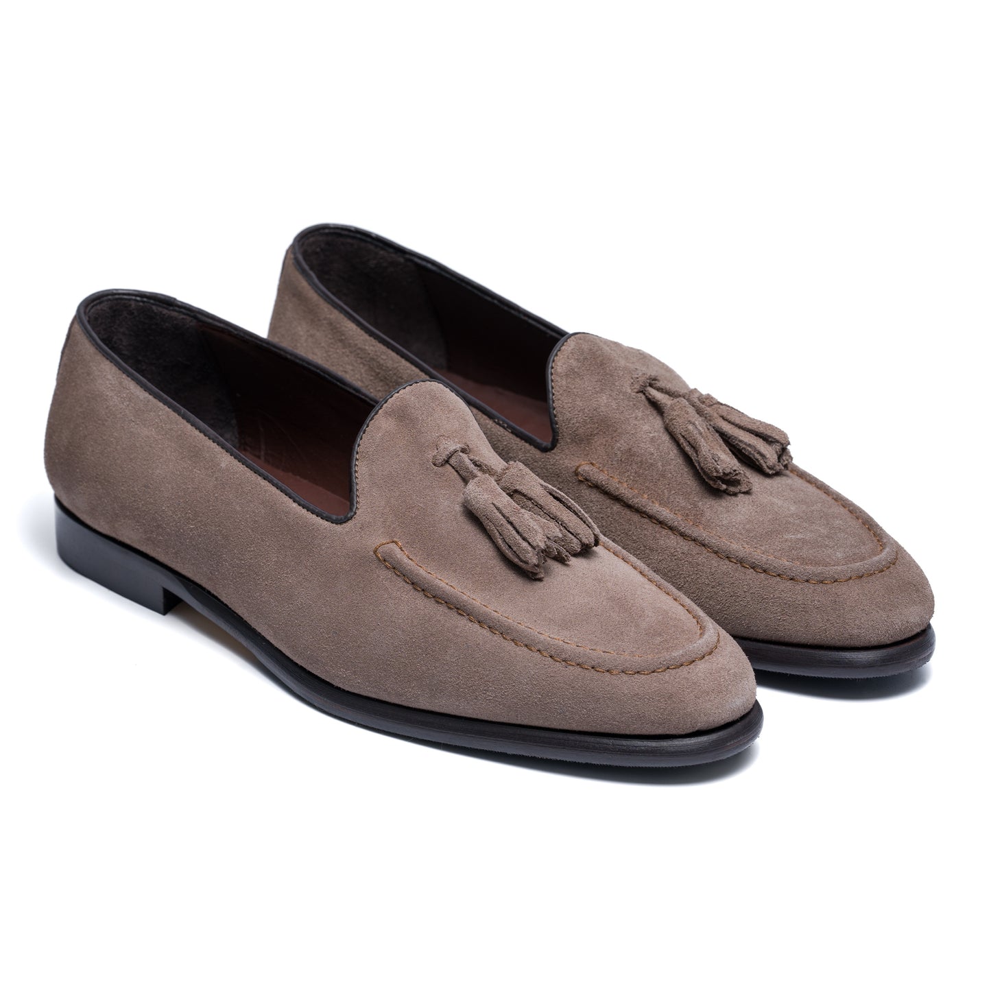 Chaussure Homme - Tassel Gris Daim