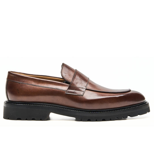Chaussure Homme - Mocassin Calf Brandy