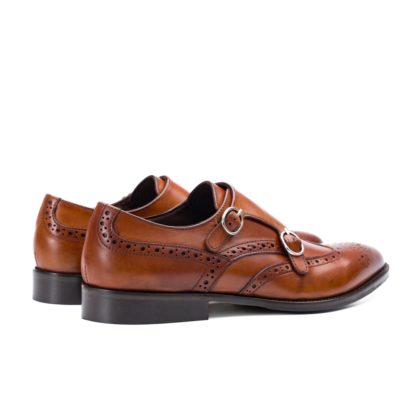 Double Monk Cuir  Brogue - CUIO