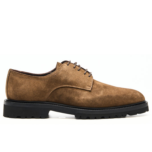 Chaussure Homme - Derby Veau Velours “Stone”