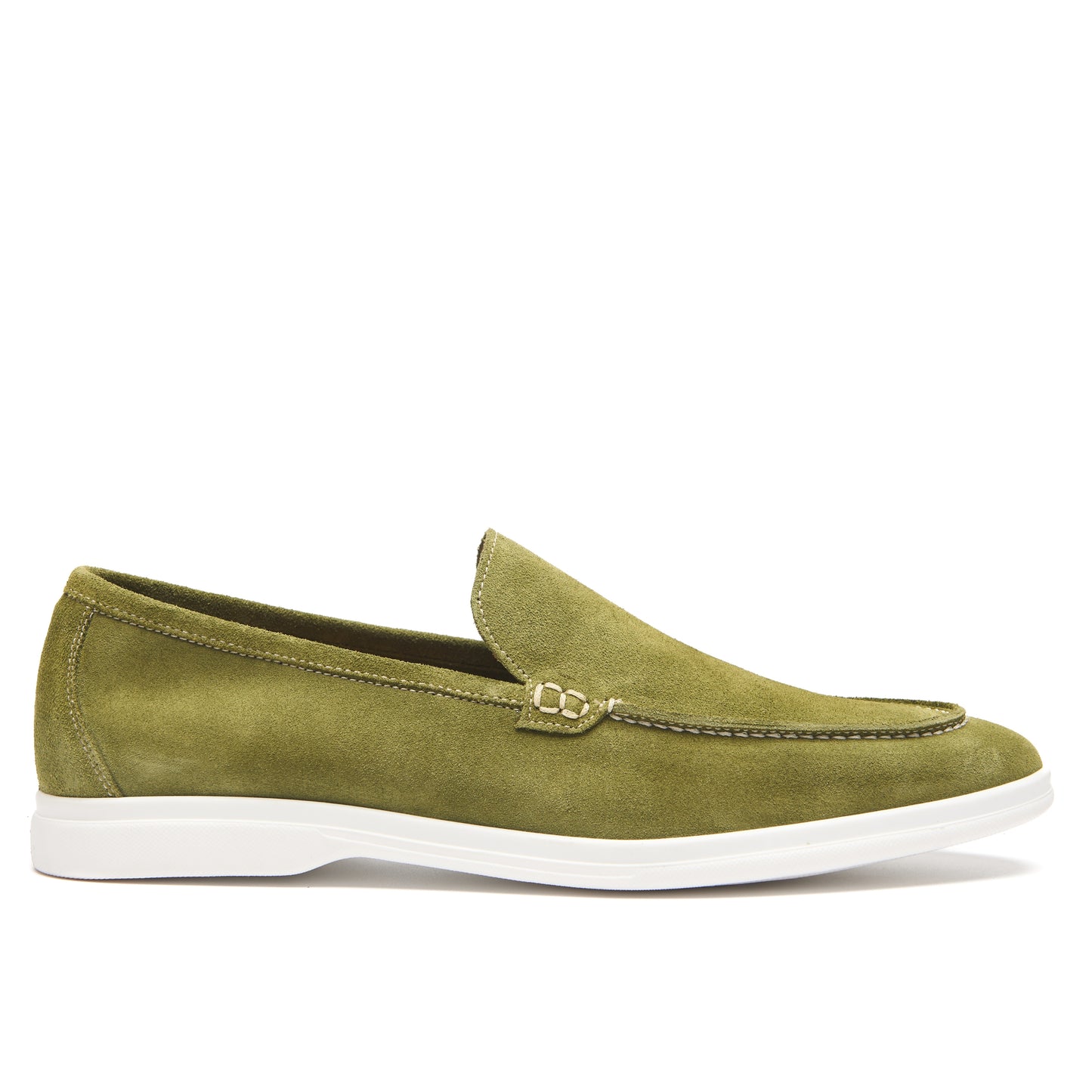 Mocassins Été Daim Italien – Vert Kiwi