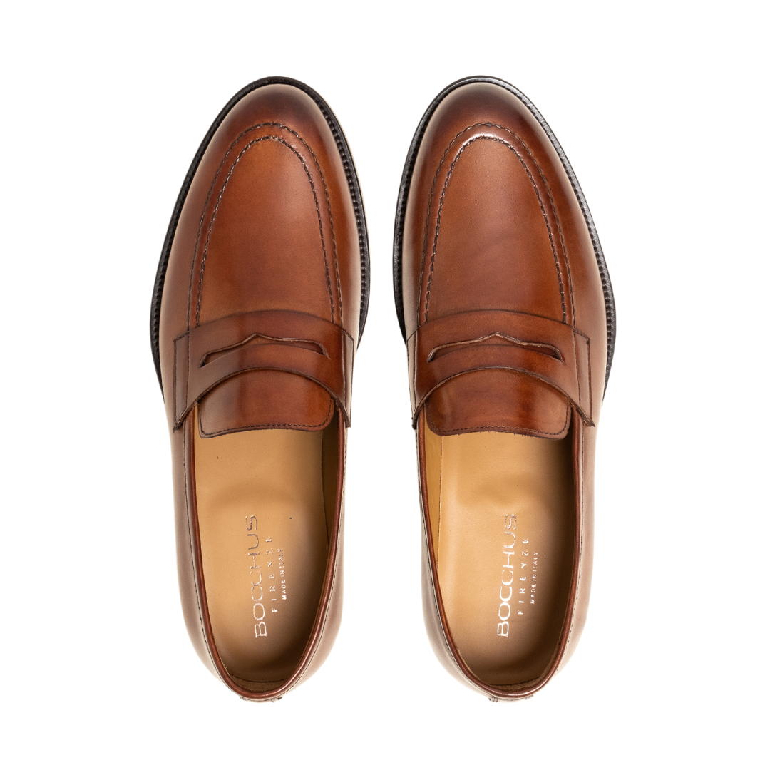 Chaussure Homme - Penny Loafer Brandy