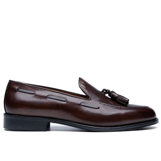 Chaussure Homme - Tassel Loafer Marron