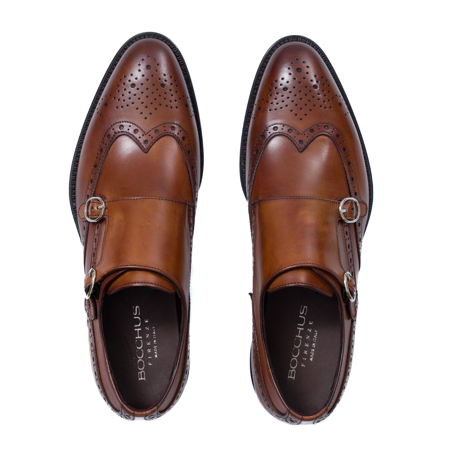 Double Monk Cuir  Brogue - CUIO