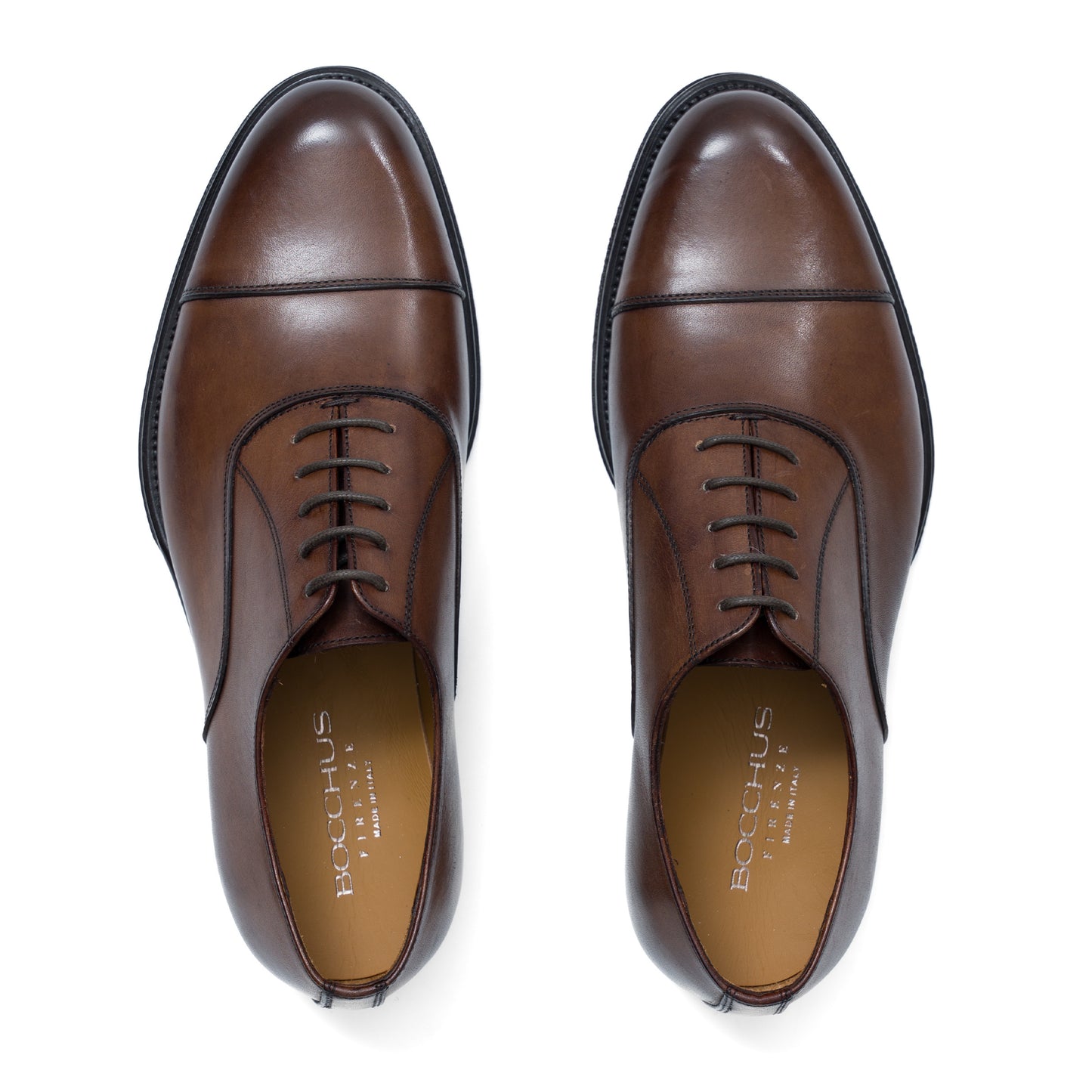 Chaussure Homme - Oxford Cap Toe Calf Brown