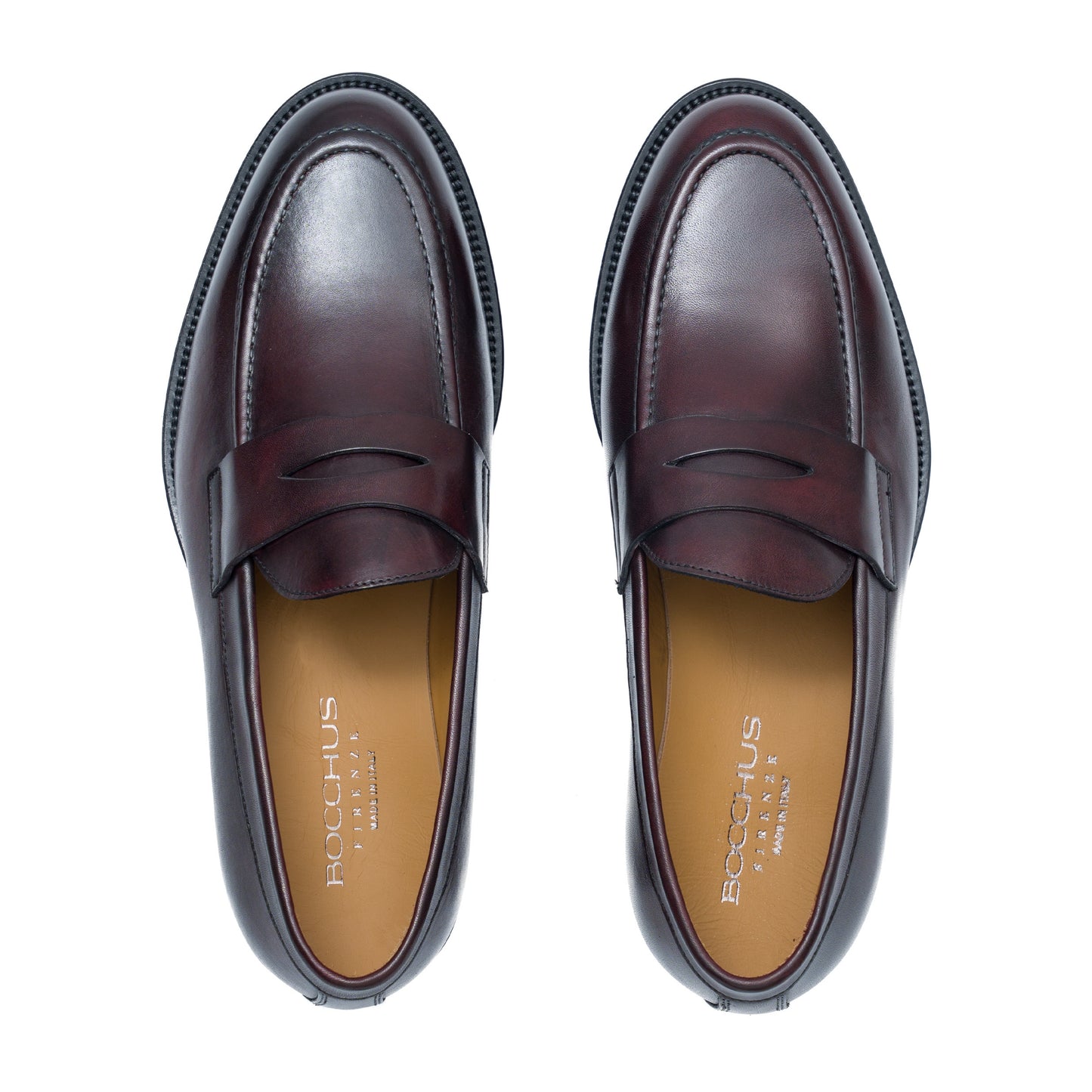 Chaussure Homme - Penny Loafer Bordeau