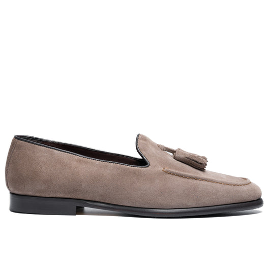 Chaussure Homme - Tassel Gris Daim