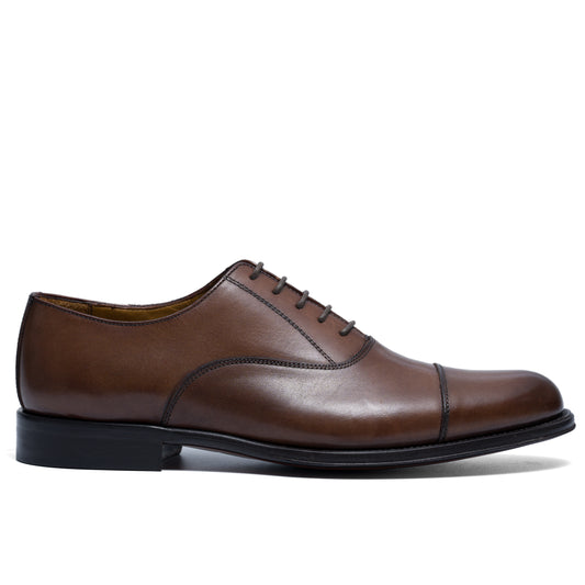 Chaussure Homme - Oxford Cap Toe Calf Brown