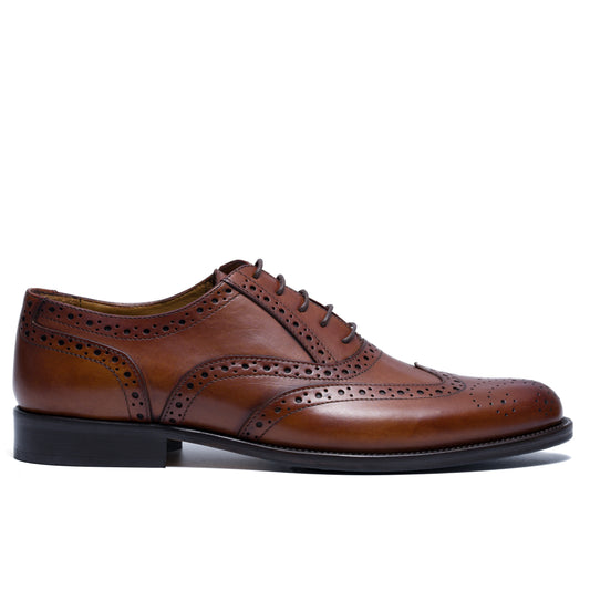 Chaussure Homme -Oxford Full Brogue Cuio