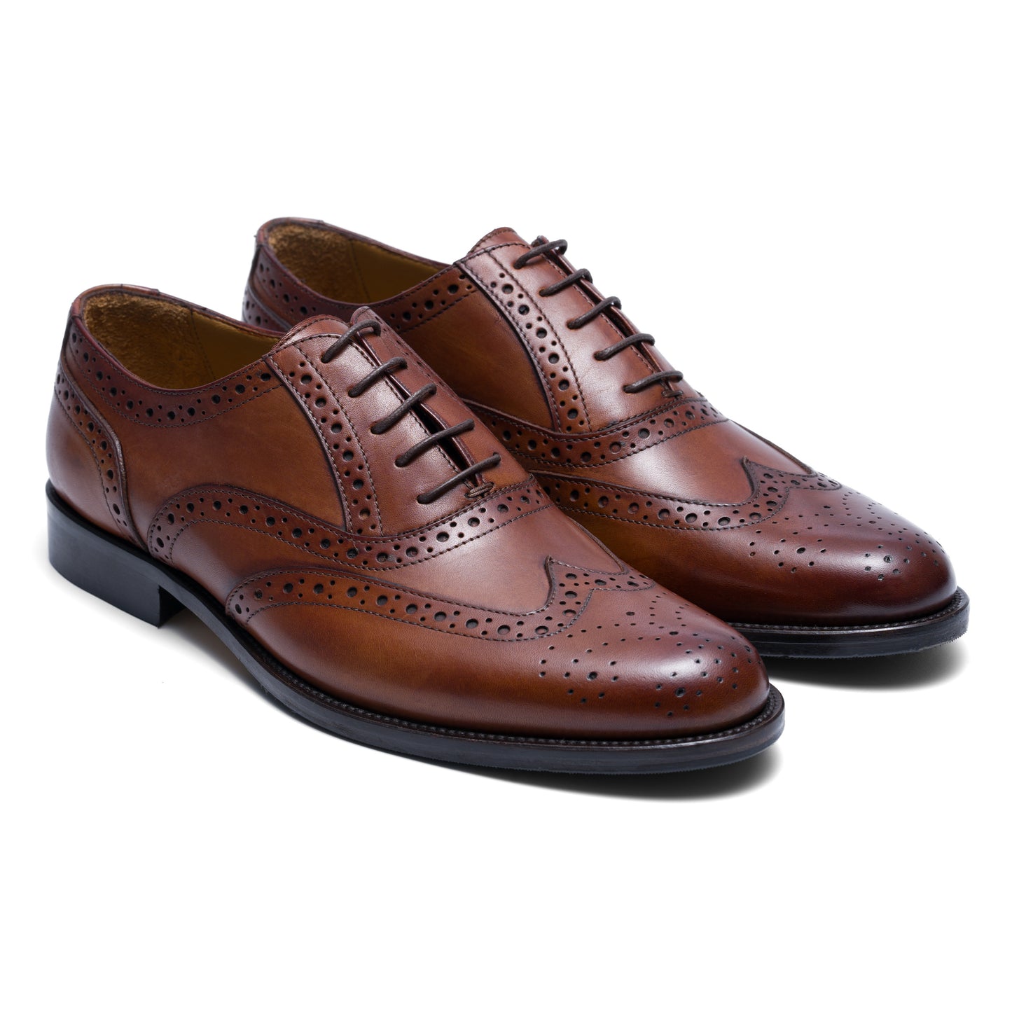 Chaussure Homme -Oxford Full Brogue Cuio