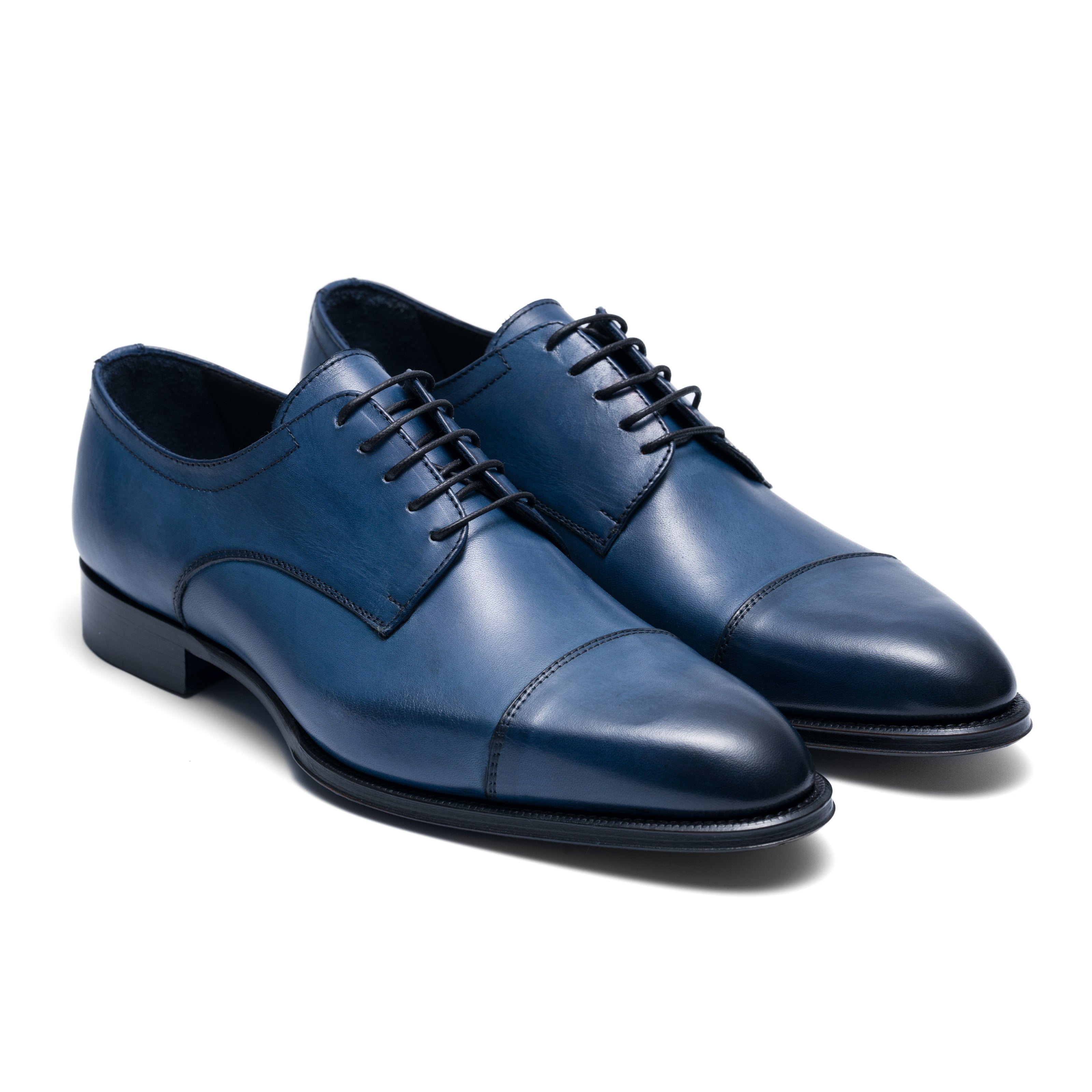 Chaussure Homme Derby Crust Blu