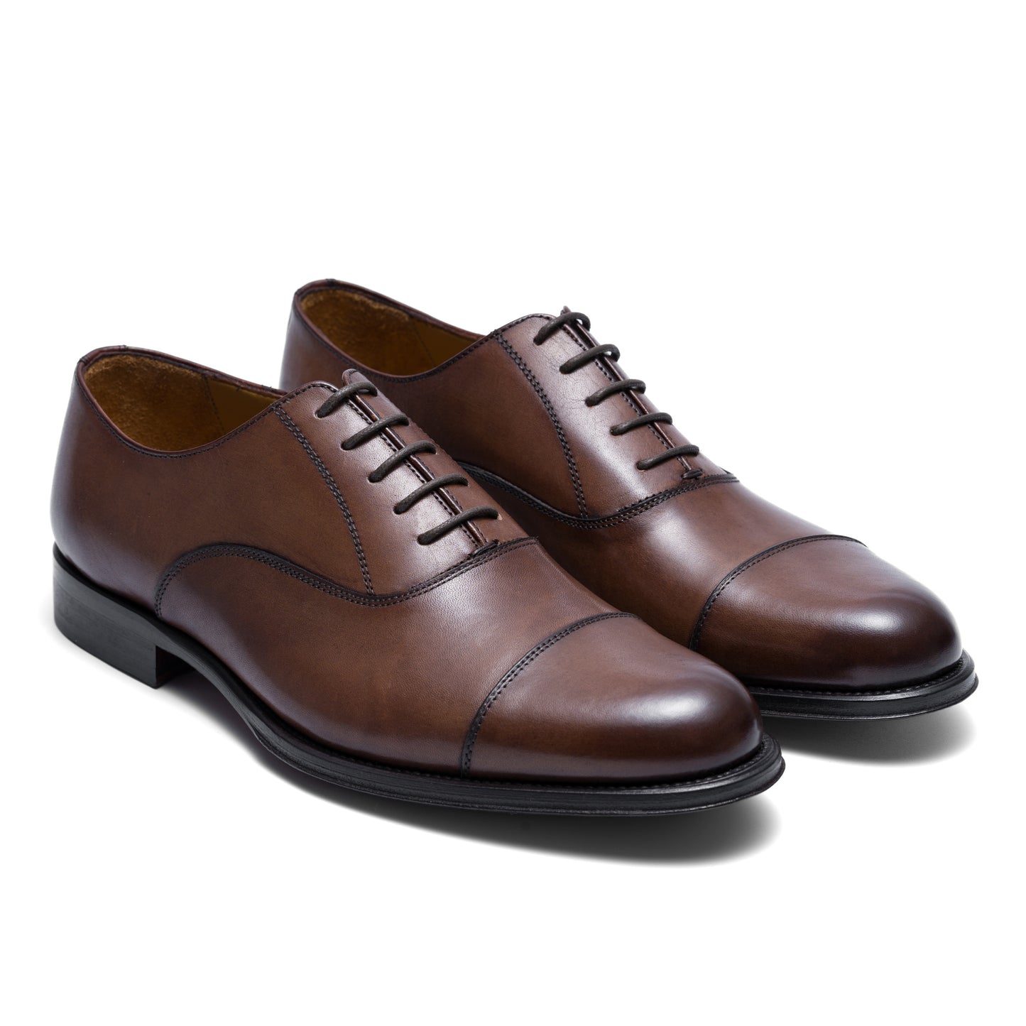 Chaussure Homme - Oxford Cap Toe Calf Brown