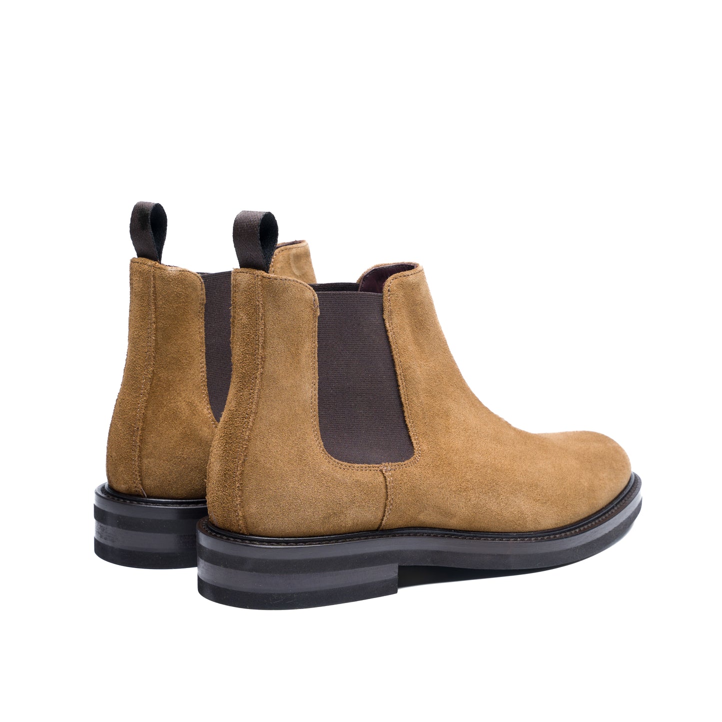 Chaussure Homme - Vibram Chelsea Boots - Daim Mustard