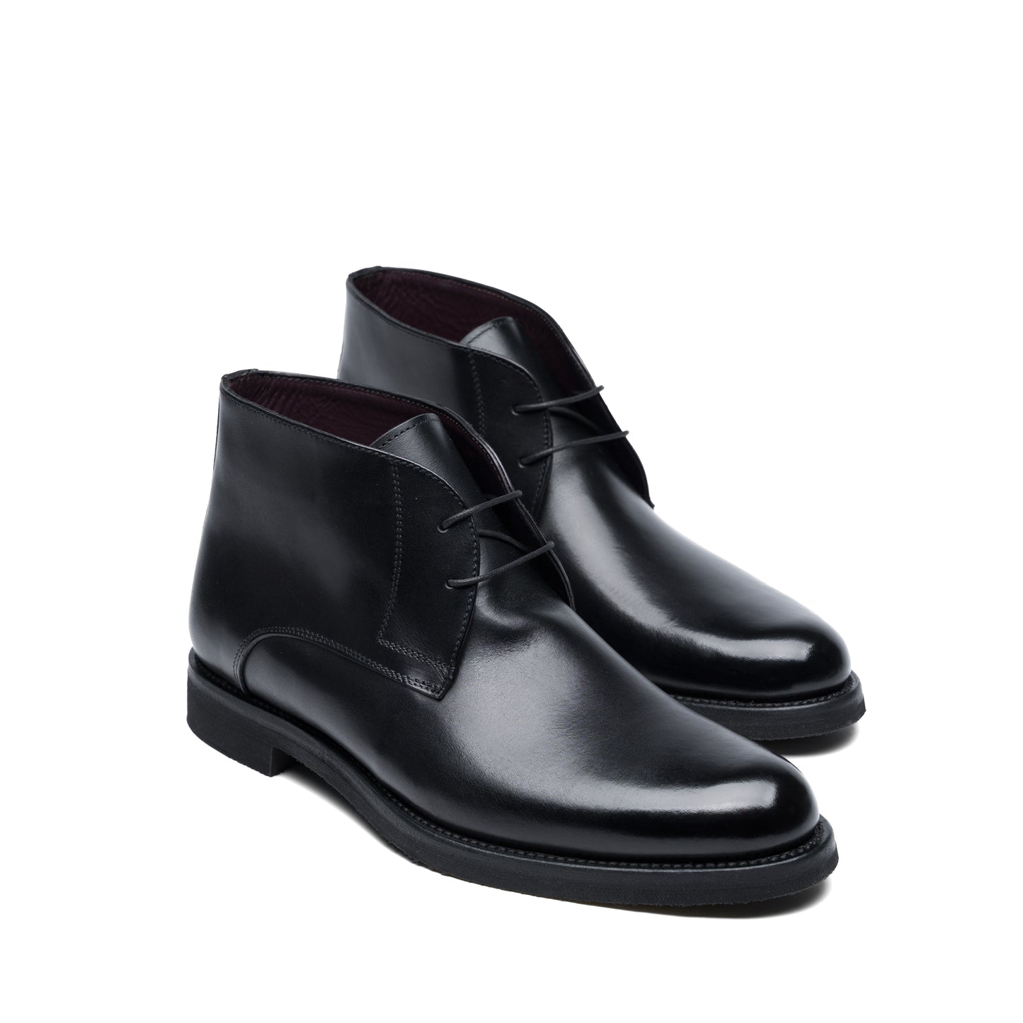 Chaussure Homme - Chukka Boots à Lacets- BLACK