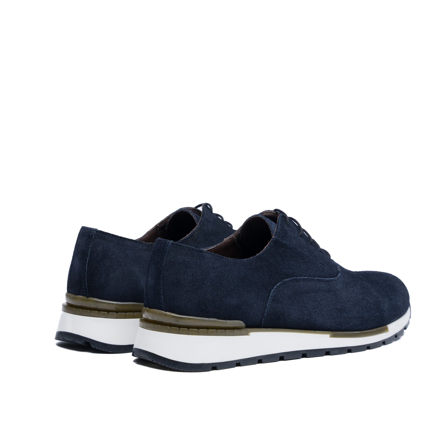 Chaussure Homme - Sneakers Casual Camoscio - BLEU