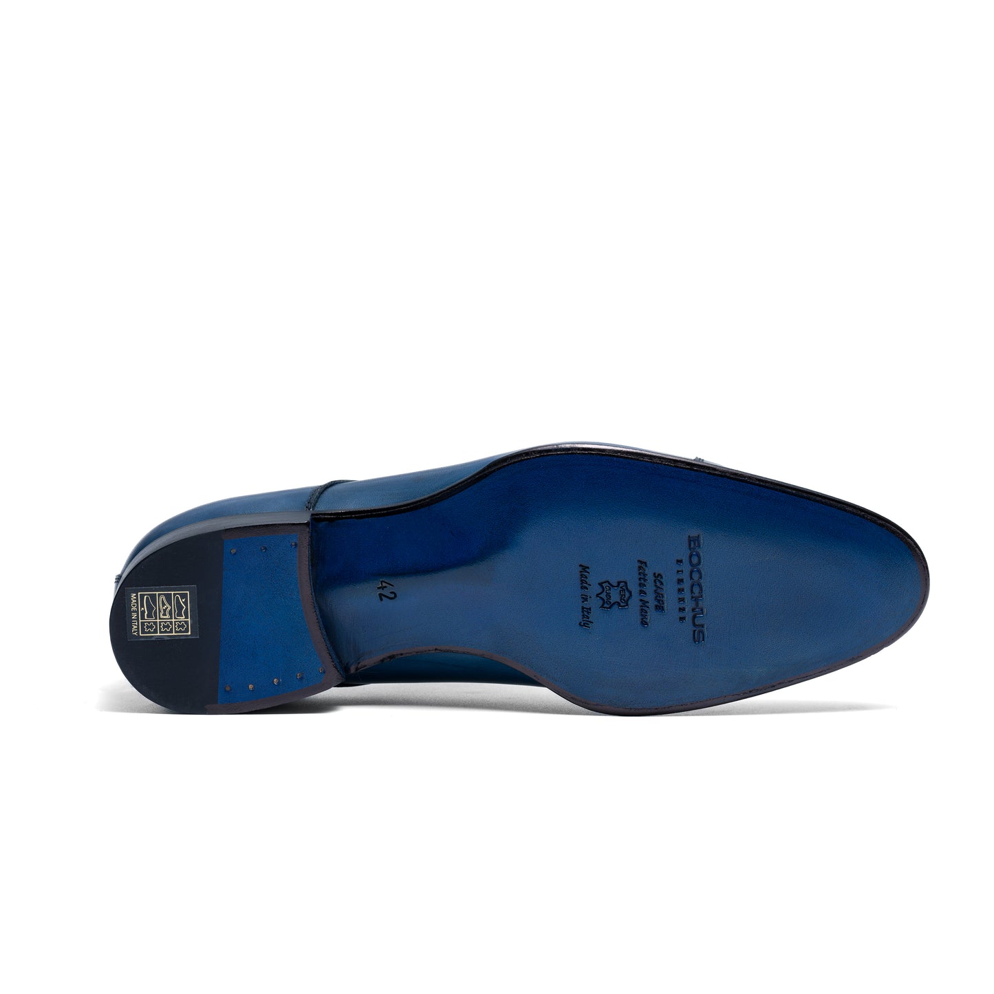 Chaussure Homme - Derby Crust Blu