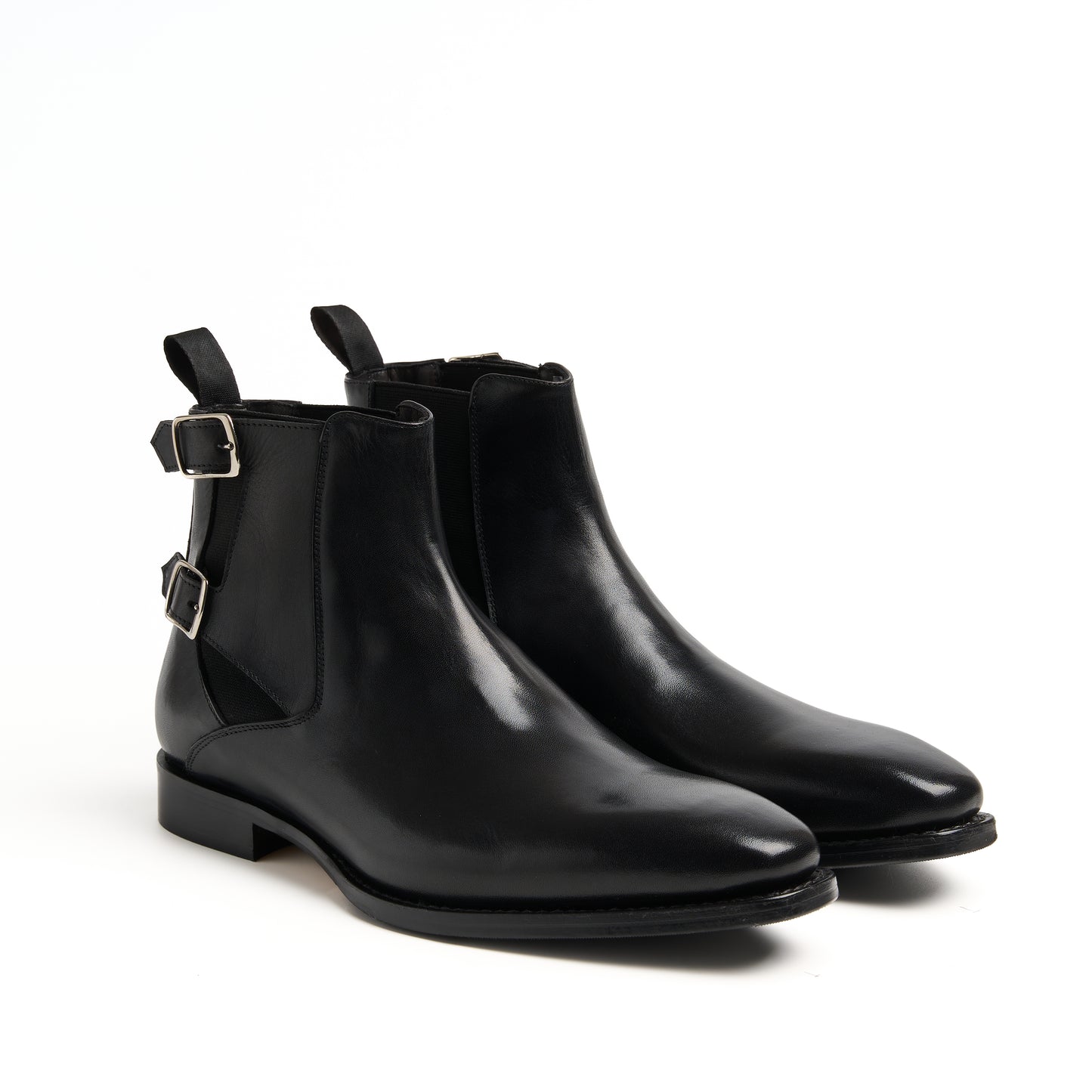 Chaussure Homme  - Chelsea Boots Double Monk - NERO