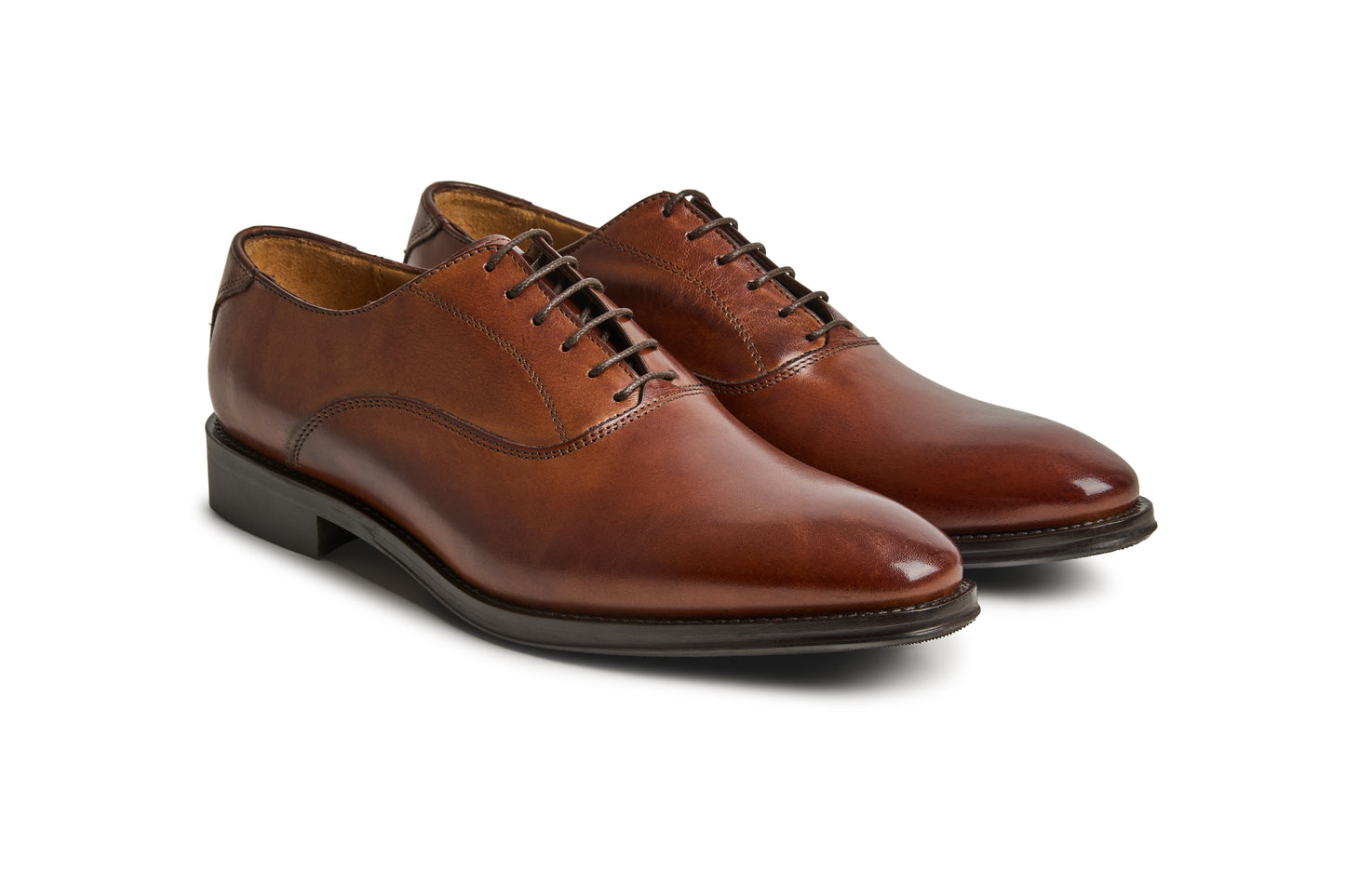 Chaussure Homme - Oxford Cuir Marron