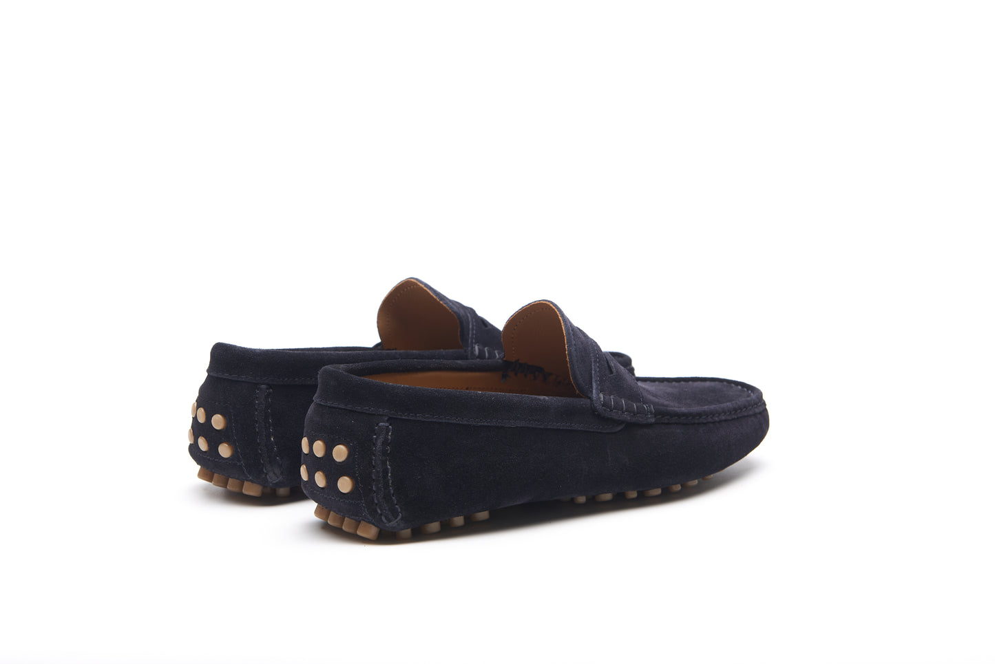 Chaussure Homme Trappeur Camoscio BLU