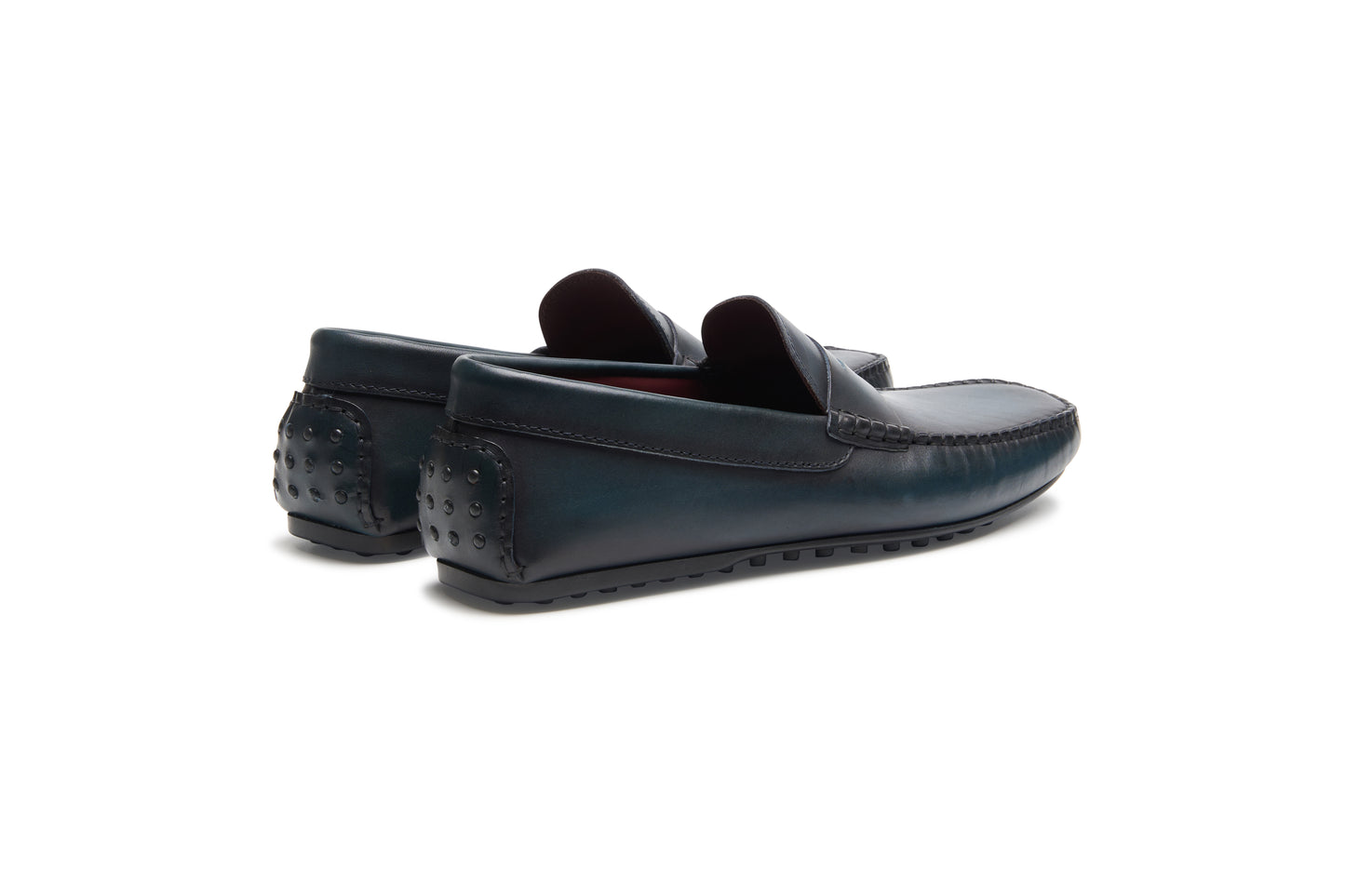 Chaussure Homme - Trappeur Cuir Vintage Blue