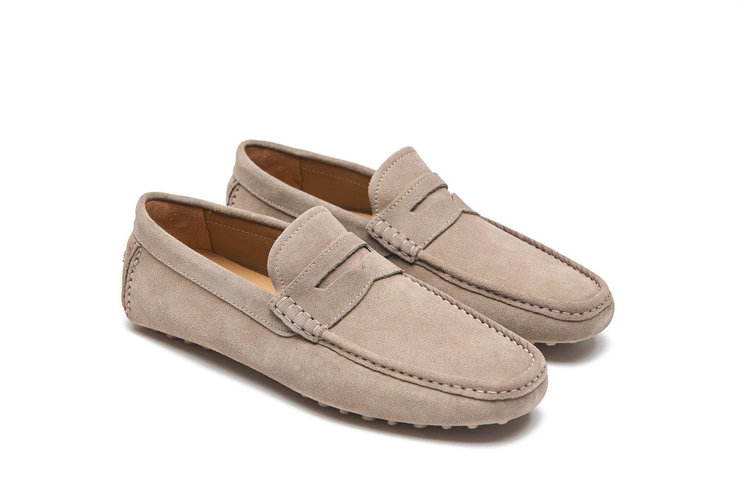 Chaussure Homme - Trappeur Vintage Camoscio Taupe