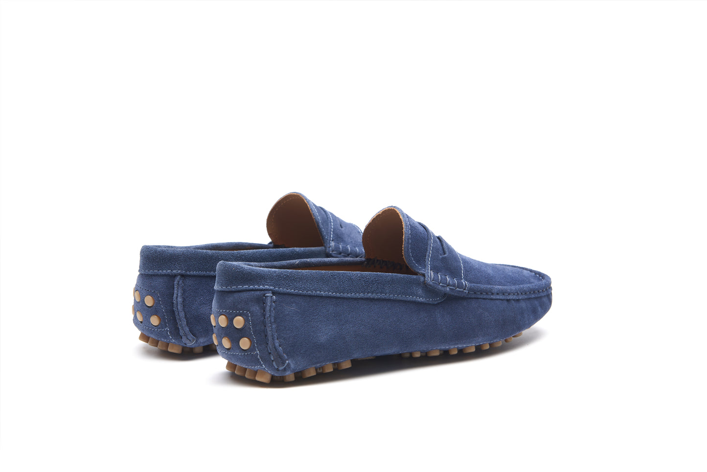 Chaussure Homme- Trappeur Camoscio Jeans