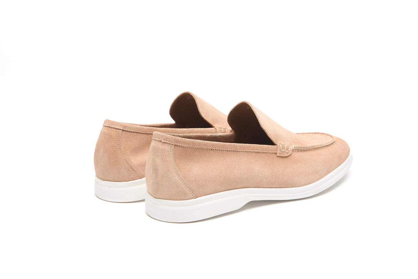 Mocassins Été Daim Italien – Saumon Pesca