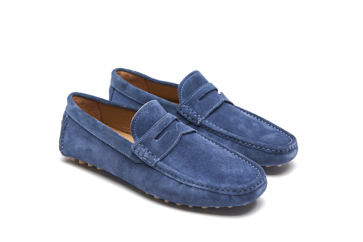 Chaussure Homme- Trappeur Camoscio Jeans