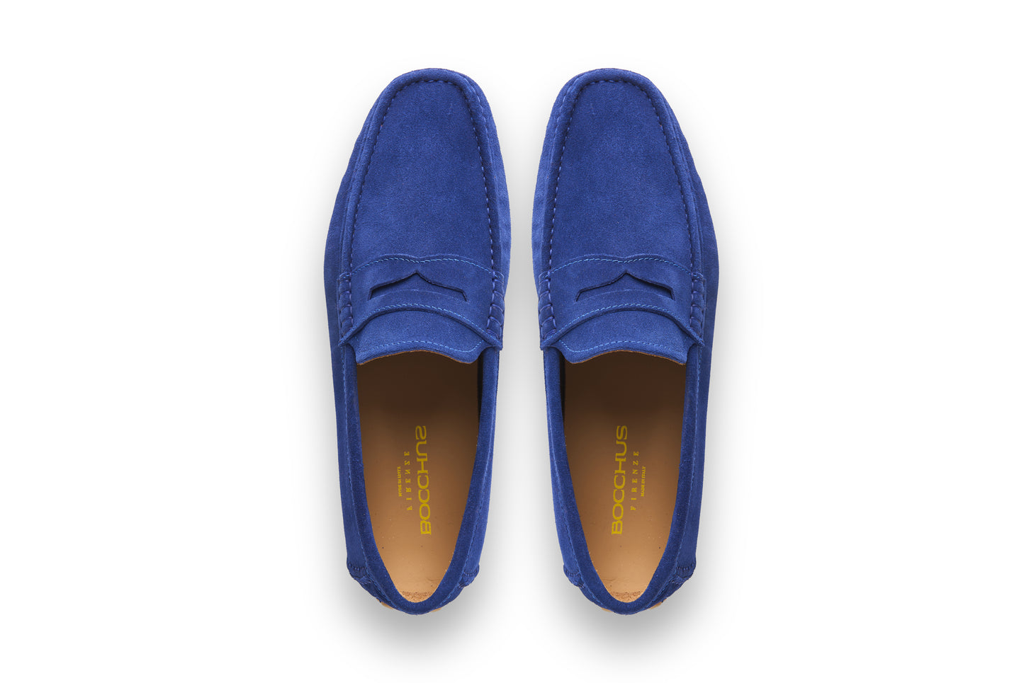 Chaussure Homme - Trappeur Vintage  Camoscio Cobalt