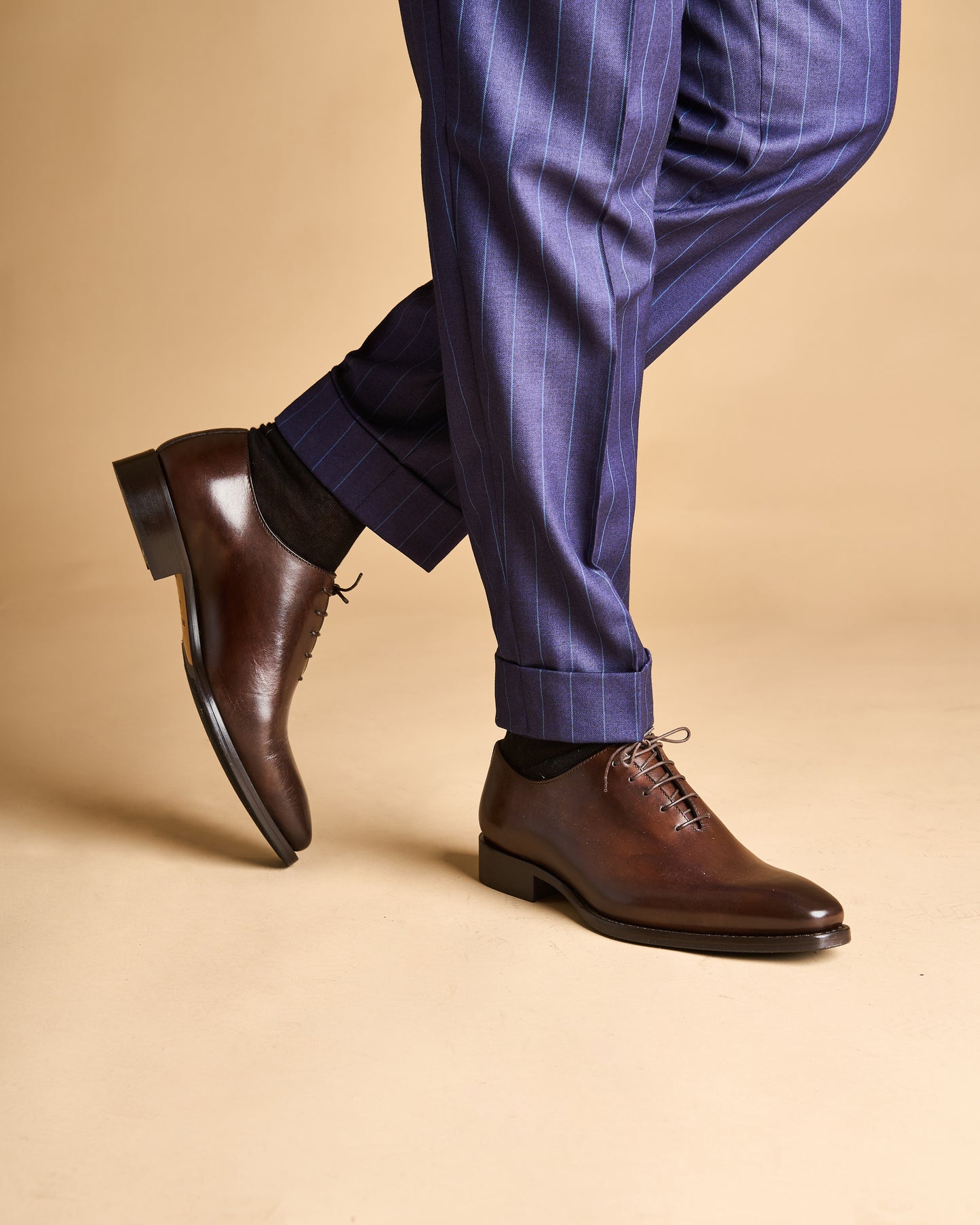 Chaussure Homme - Wholecut Oxford - Vittorio Marrone