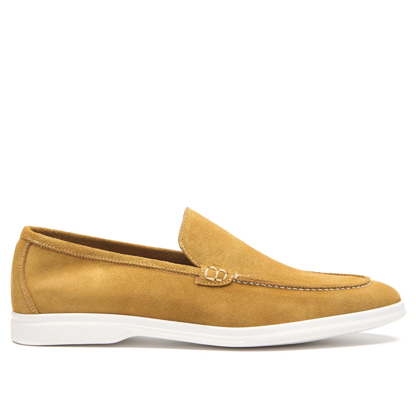 Mocassins Été Daim Italien – Camoscio Giallo