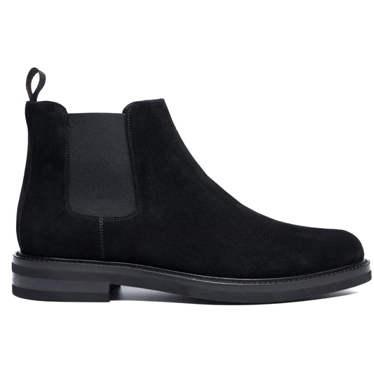 Chaussure Homme - Vibram Chelsea Boots - Daim Nero