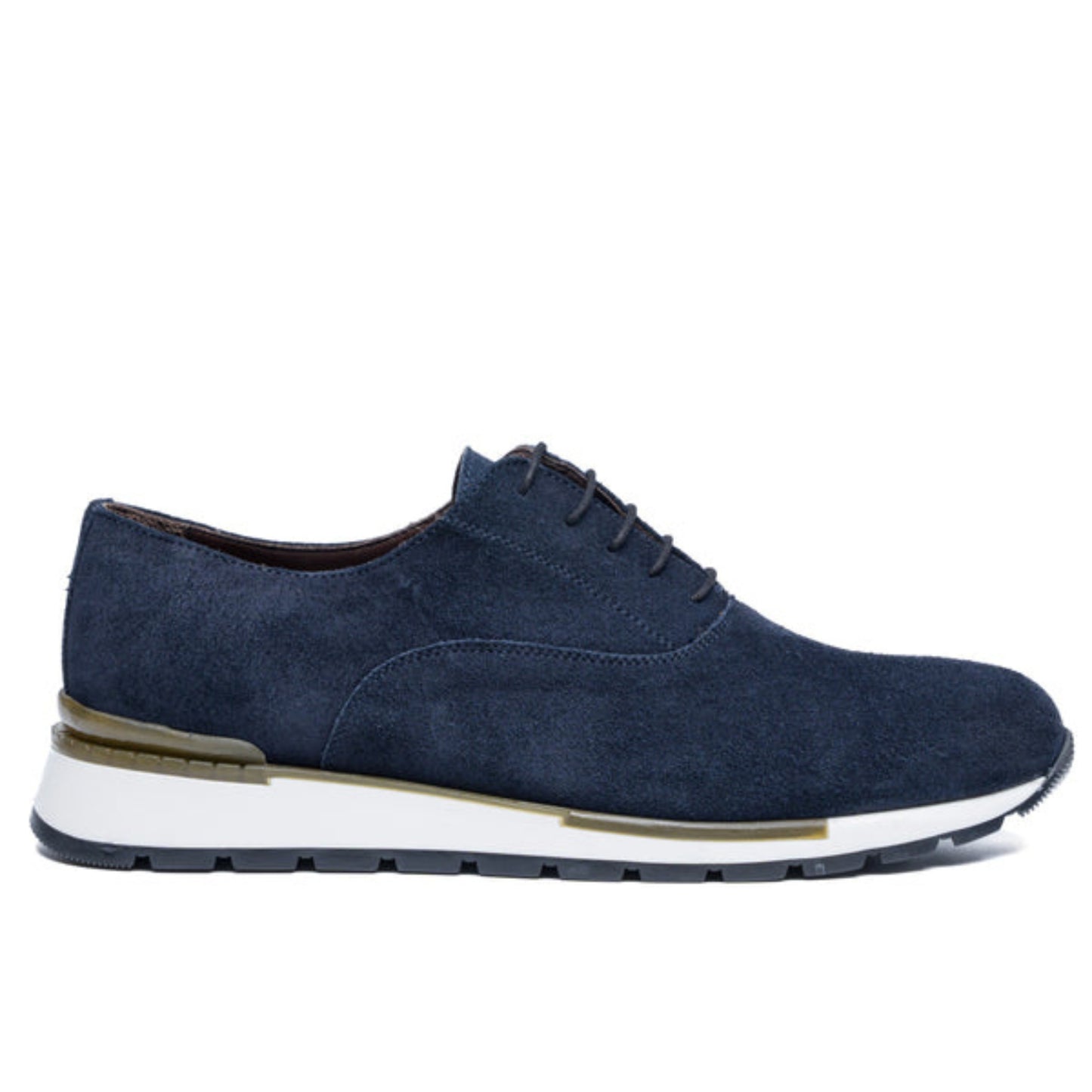 Chaussure Homme - Sneakers Casual Camoscio - BLEU