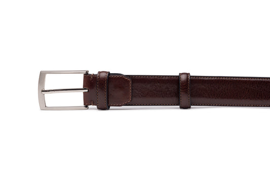 Ceinture Cuir - Marron Cacao
