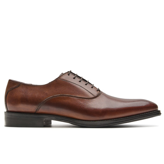 Chaussure Homme - Oxford Cuir Marron